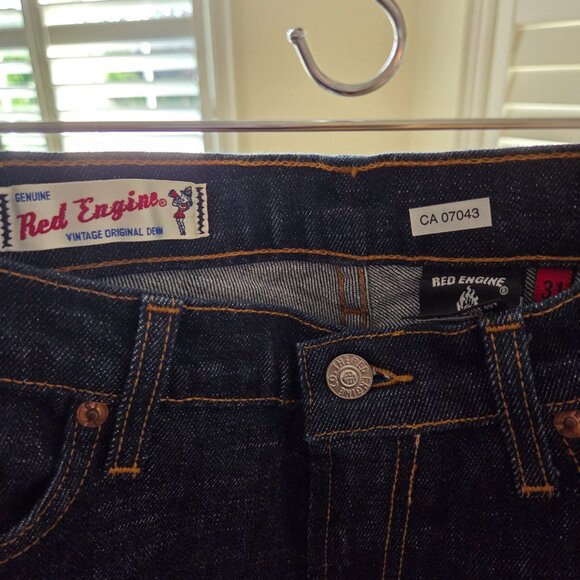 Red Engine Jeans, Size 31 Inseam 34" NWOT - Picture 2 of 3
